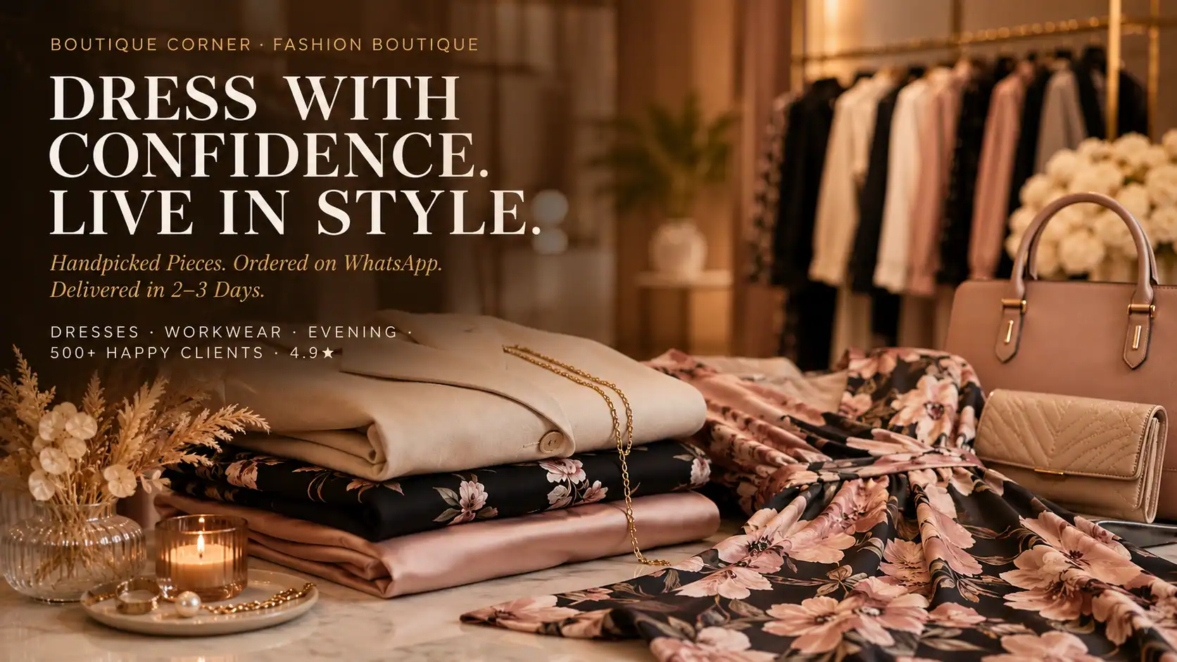 Boutique Corner — sample retail conversion system preview