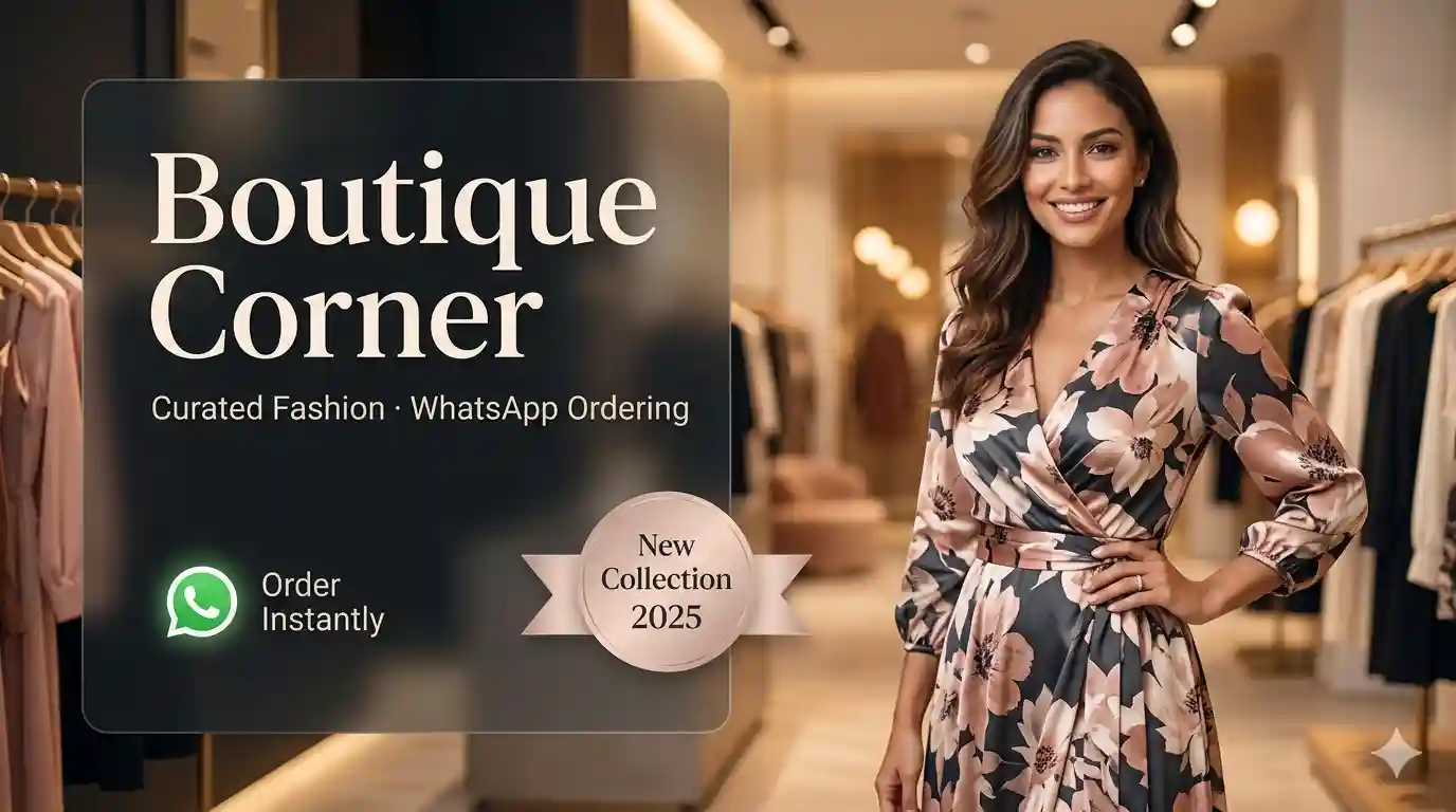 Boutique Corner — sample retail conversion system preview
