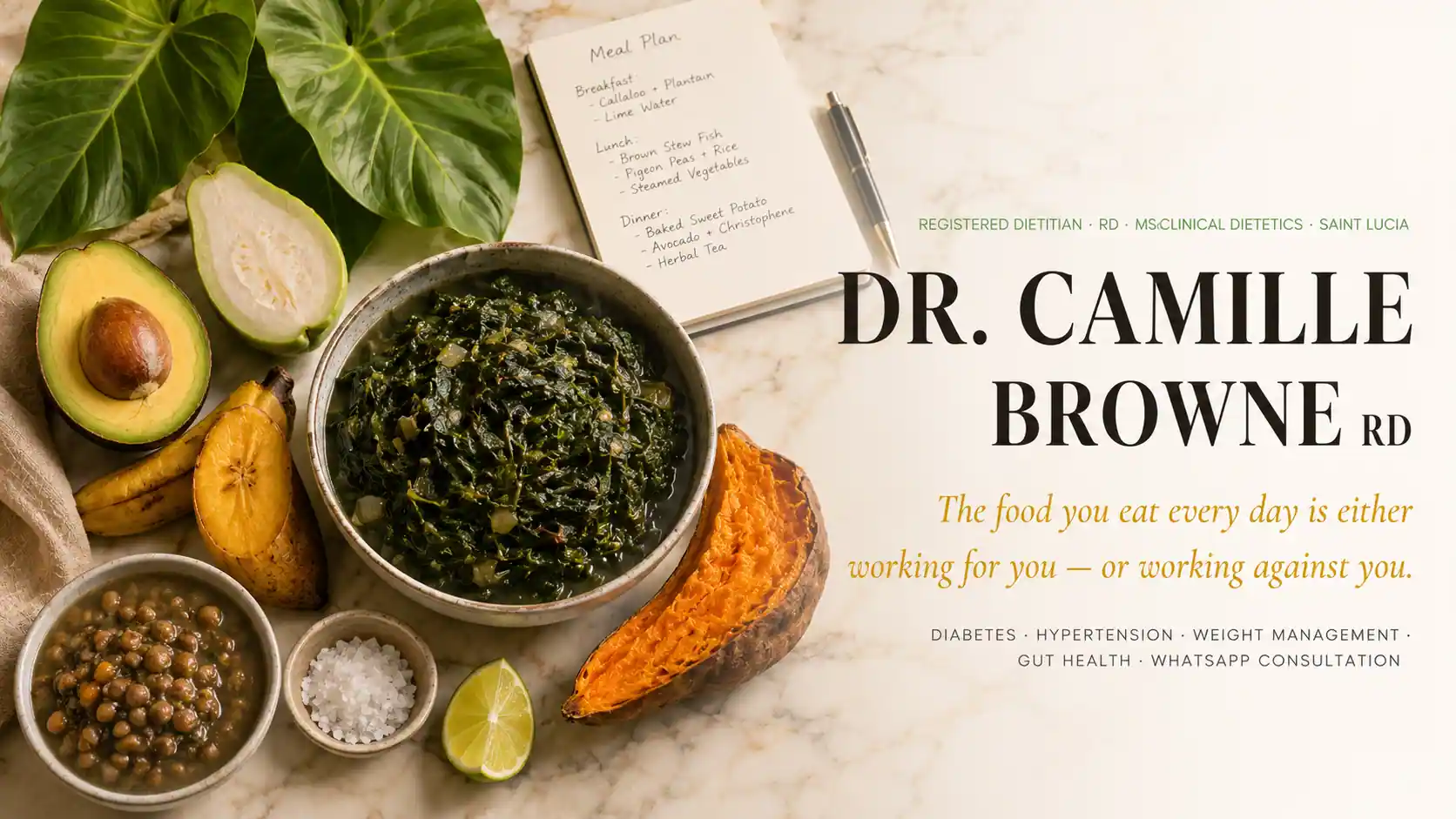 Dr. Camille Browne — Registered Dietitian profile