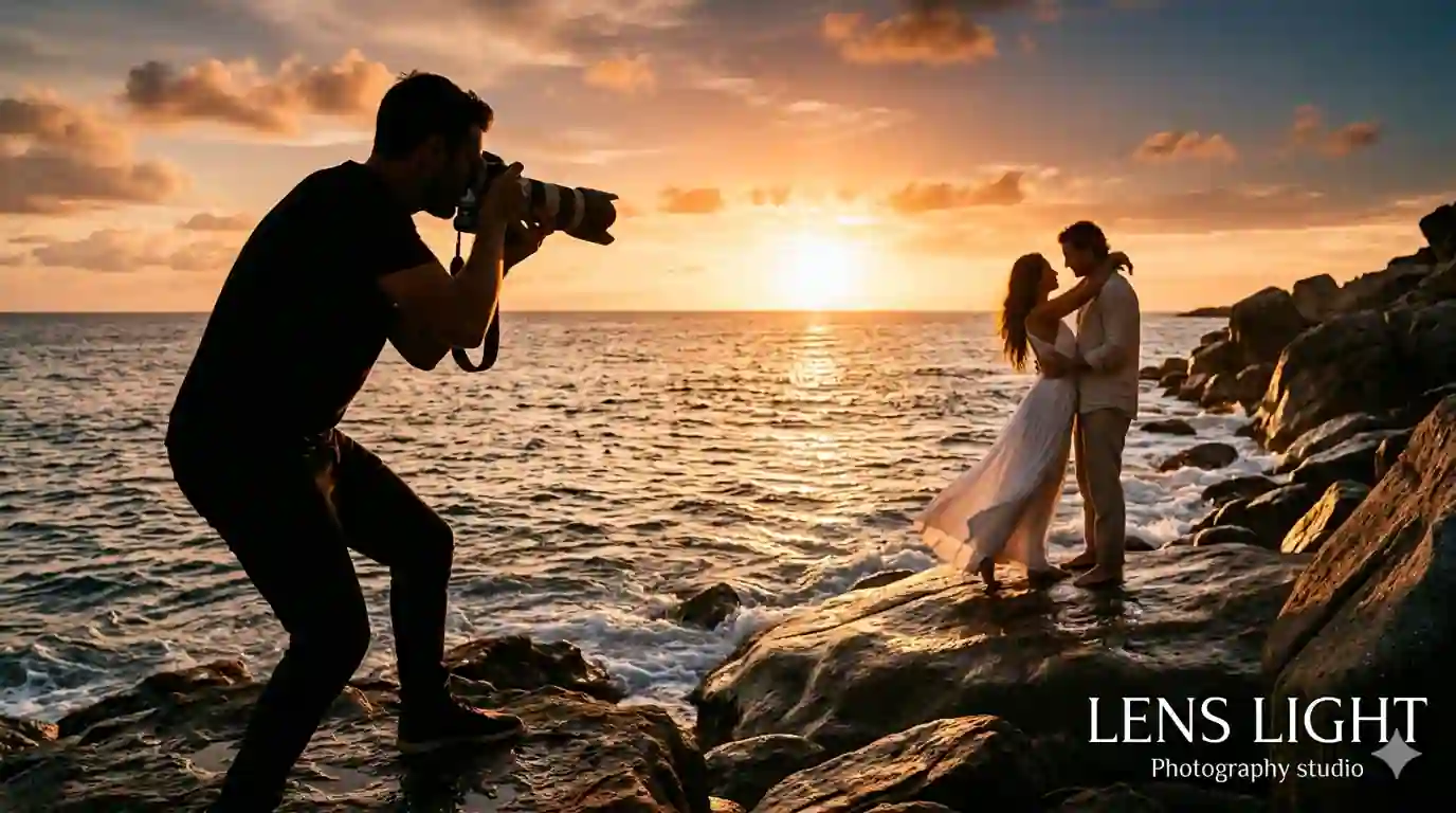 Lens and Light Studio — sample photography conversion system preview