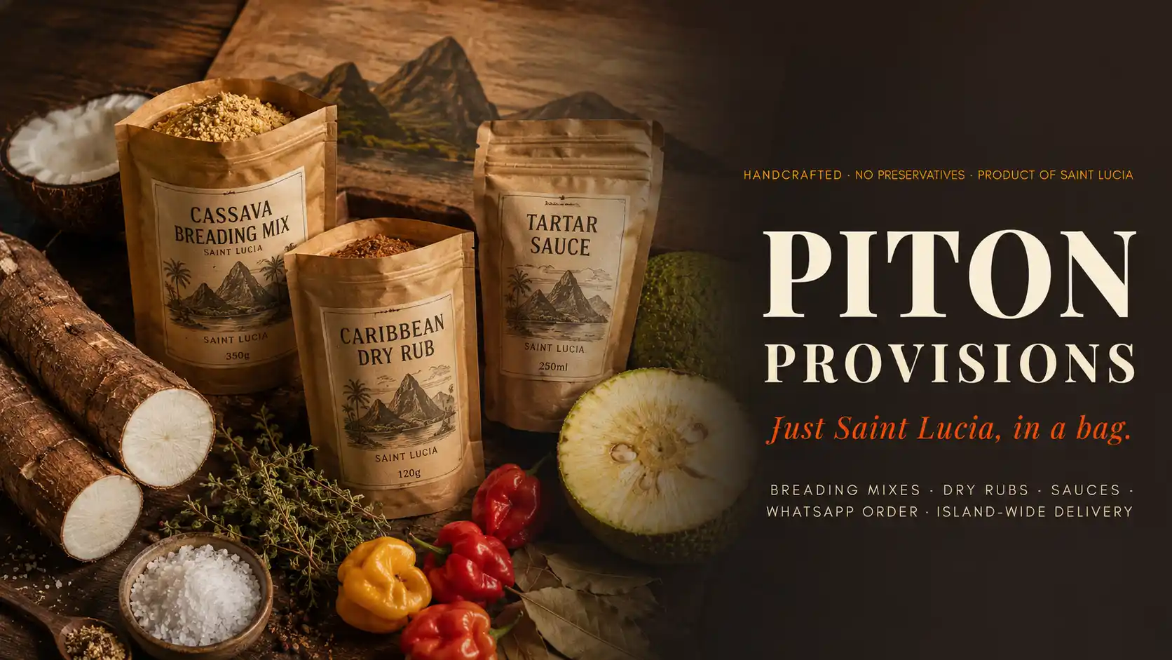 Piton Provisions — packaged food products conversion system