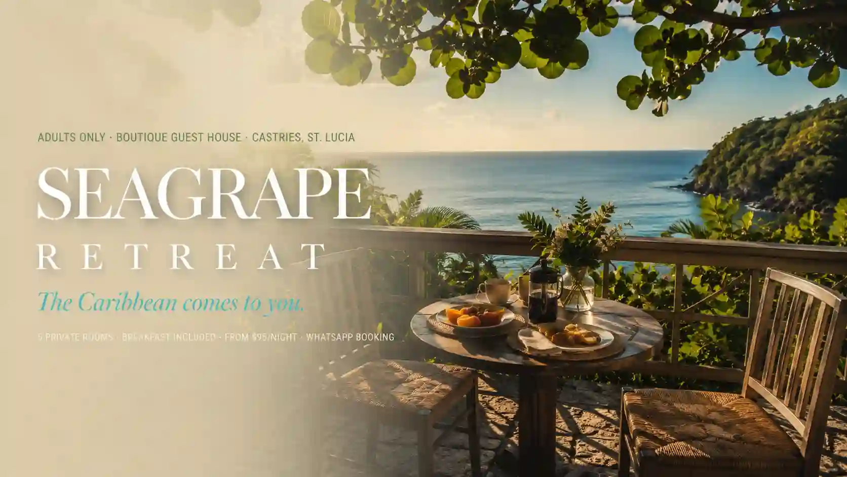 Seagrape Retreat — guest house conversion system