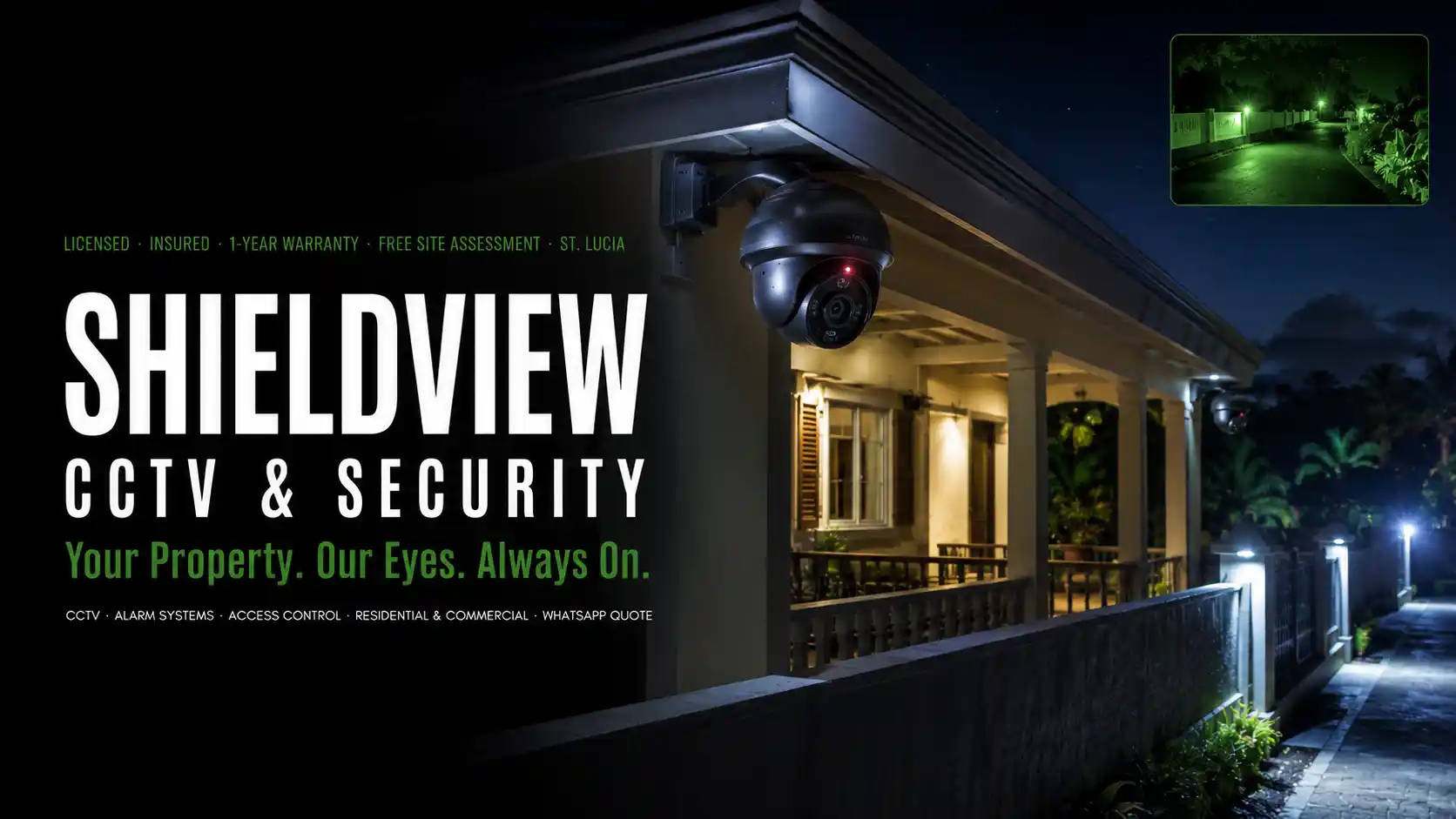 ShieldView CCTV and Security — sample security systems conversion system preview