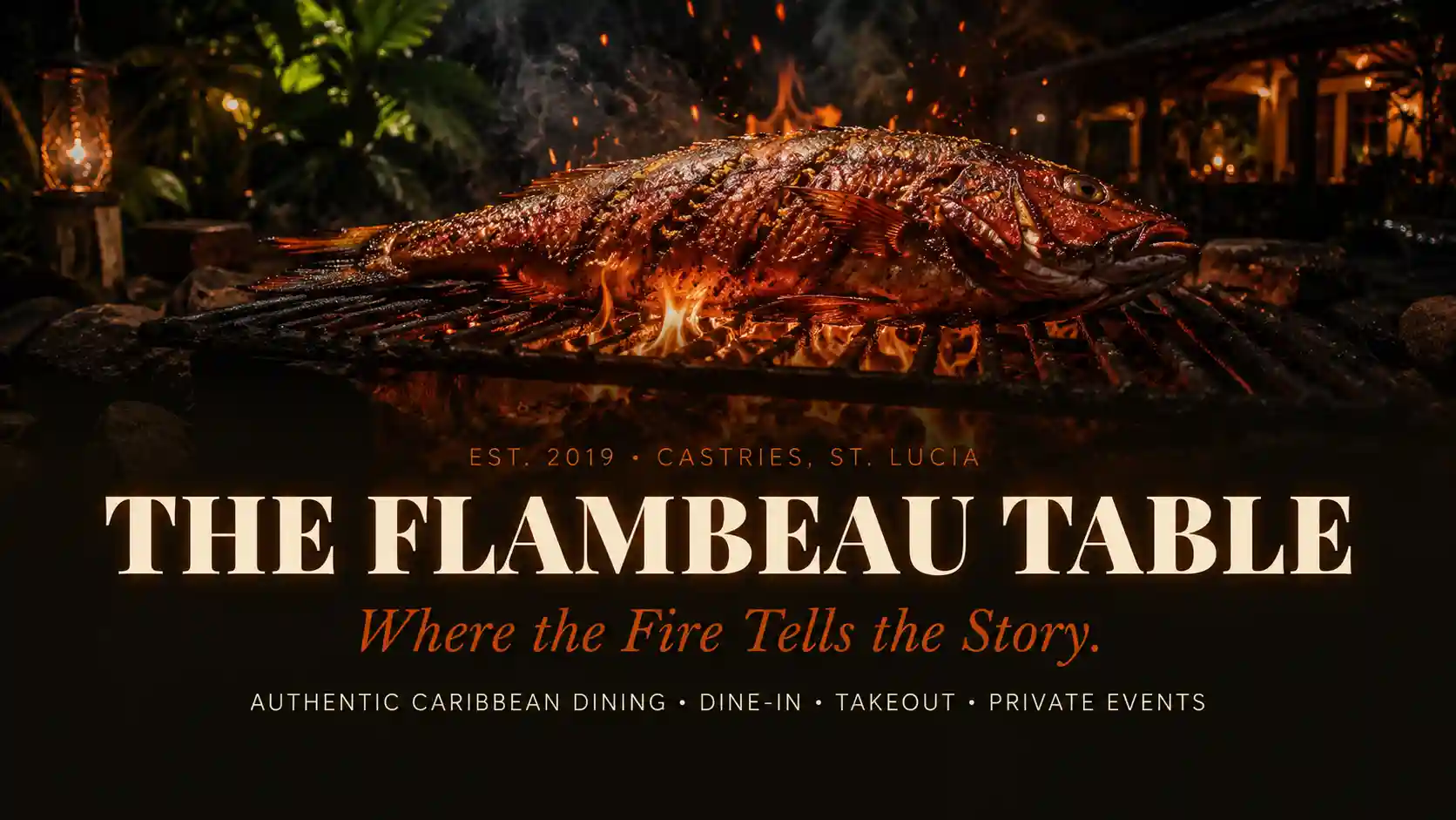 The Flambeau Table — restaurant conversion system